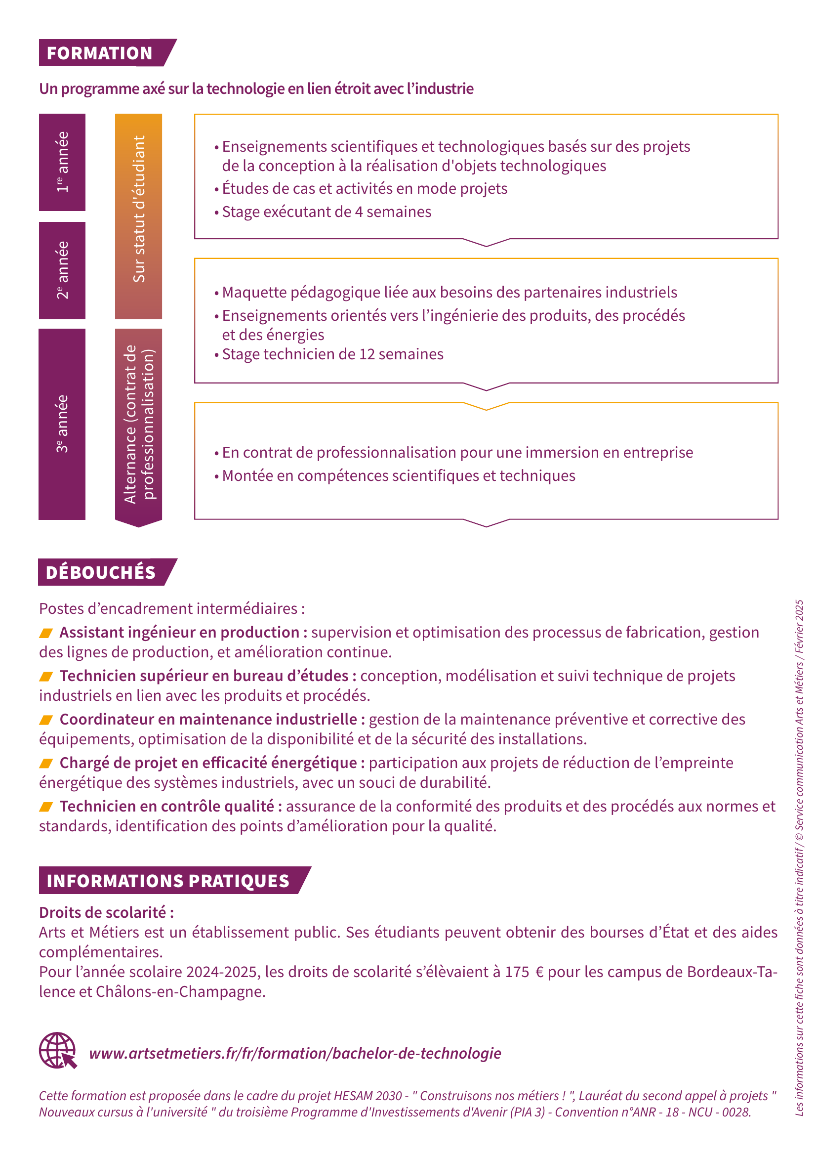 Plaquette Bachelor - Page 2